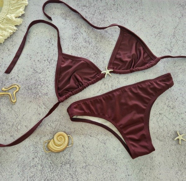 Producto - Bikini estrella vedetina - talle 85 al 100