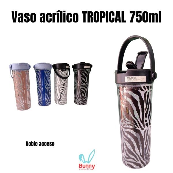 Producto - VASO ACRILICO TROPICAL