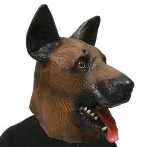 Producto - Máscara Perro Ovejero Látex