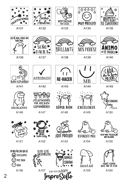 Producto - CATÁLOGO DE SELLOS - 2