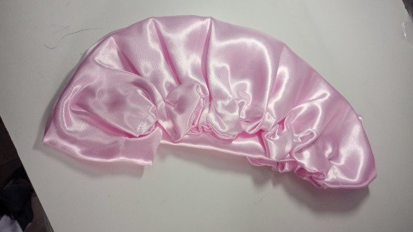 Producto - Gorro satén rosa