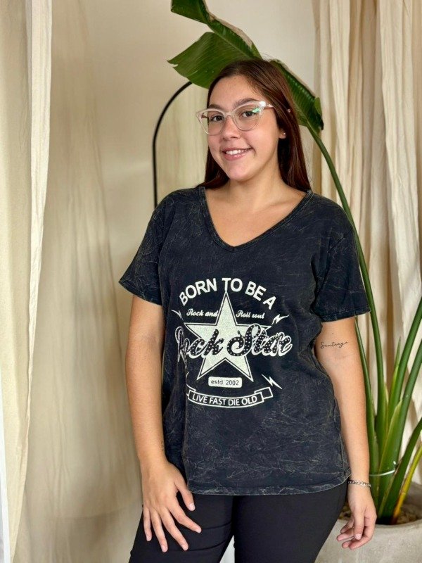 Producto - Remera Batik (rock star) Talle M/L