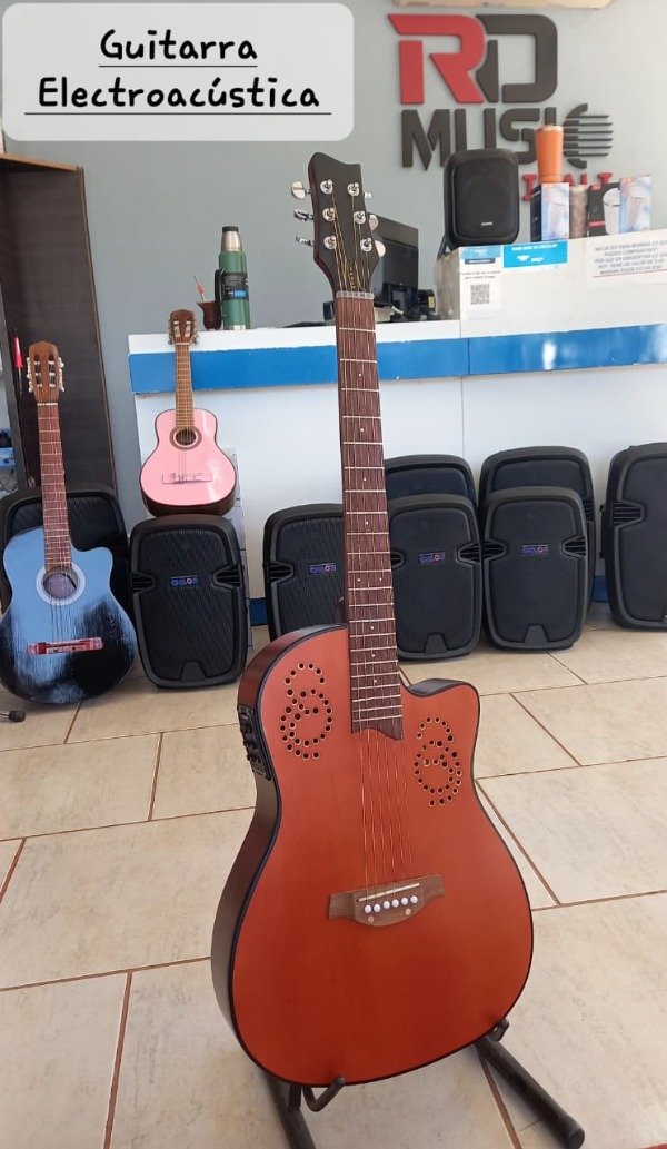 Producto - GUITARRA MEDIA CAJA ELECTROACUSTICA YANEX