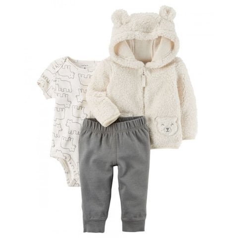 Producto - Trio Sherpa Bebe con Campera Beige