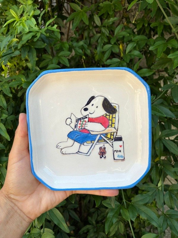 Producto - Plato Snoopy Mdq