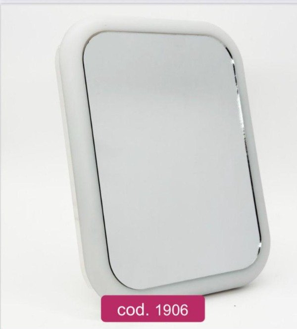 Producto - Espejo rectangular con pie y luz led