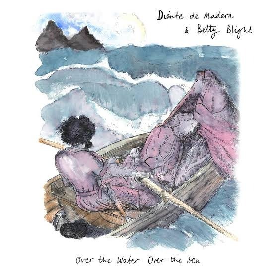 Producto - Diente de Madera y Betty Blight - Over the water over the sea (LP-FAD227)