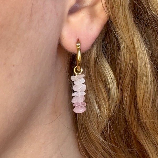 Producto - AROS CIELO CUARZO ROSA