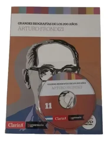 Producto - Grandes Biografias De Los 200 Años Arturo Frondizi Clarin Con Dvd