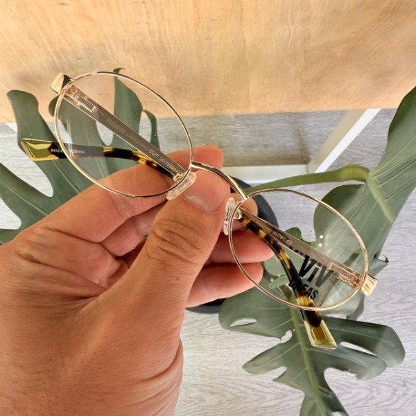Producto - ViV NU761 Metal Dorado Ovalado - 2