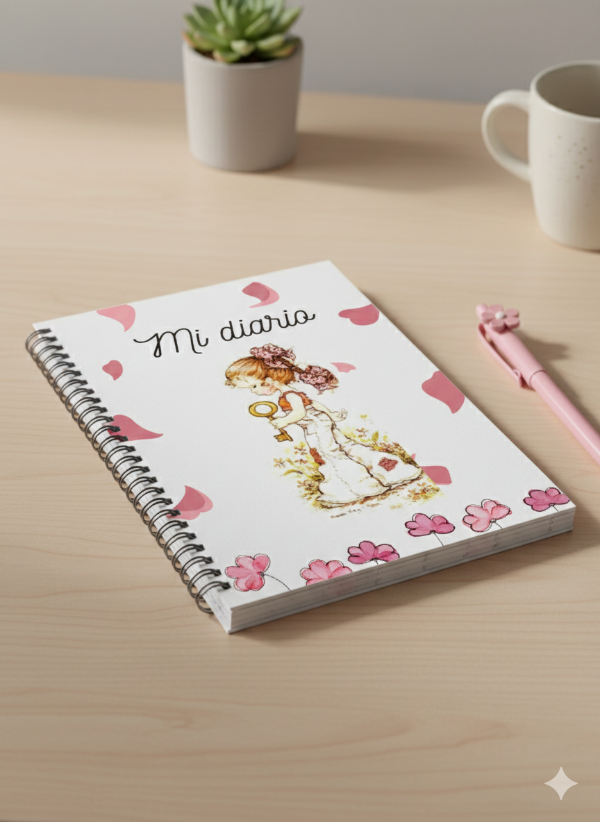 Producto - Diario Íntimo Digital Sarah Kay A5 - PDF Imprimible 111 Páginas - 0