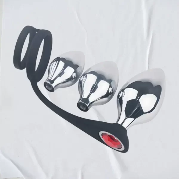 Producto - Bensons set 3 plug anal intercambiables