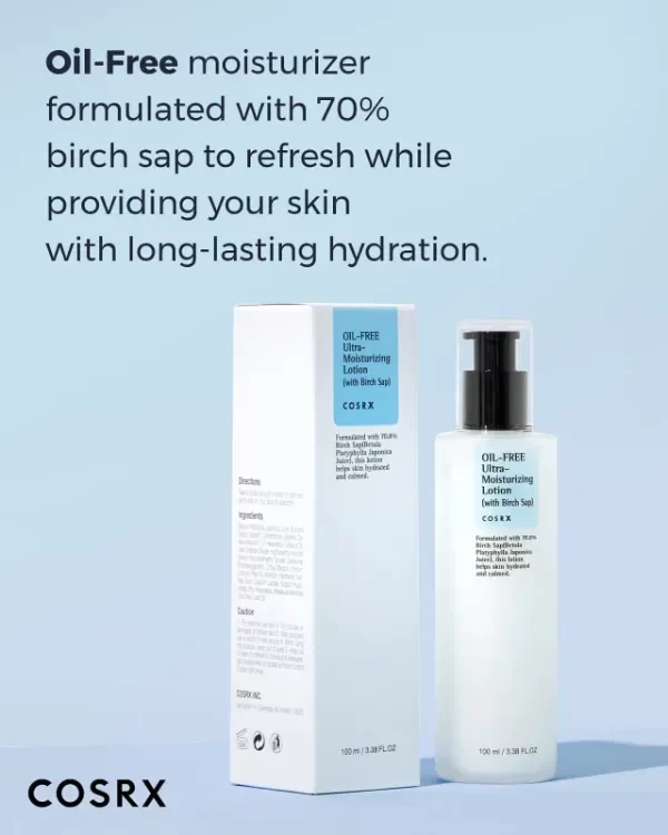 Producto - Loción Hidratante - COSRX Oil-Free Ultra Moisturizing Lotion (Birch Sap) 100ml - 2