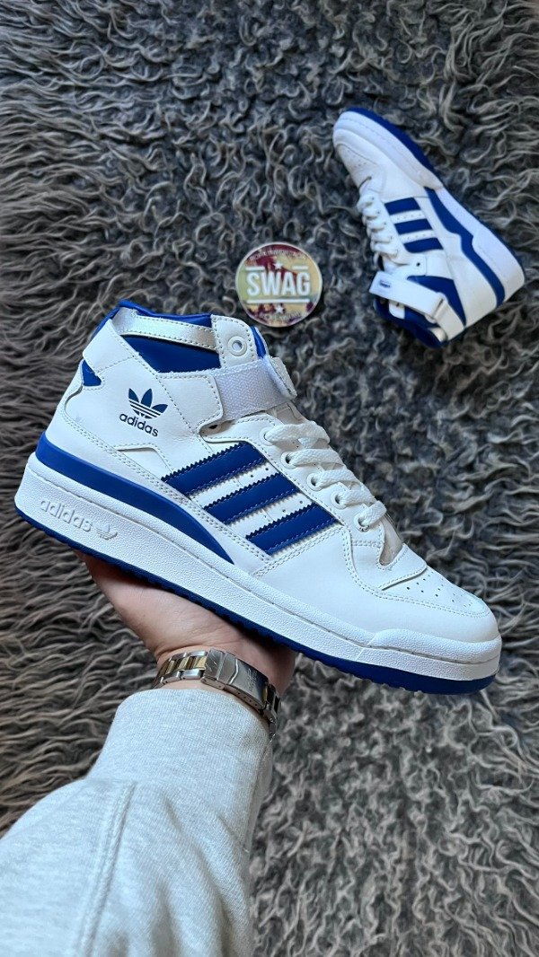 Producto - FORUM HIGH WHITE AND BLUE