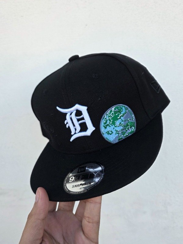 Detroit tigers space collection new era 9fifty snapback negro