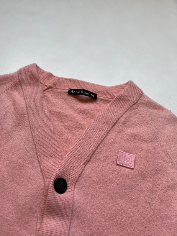 Producto - Acne Studios Face Motif Wool Cardigan - 3