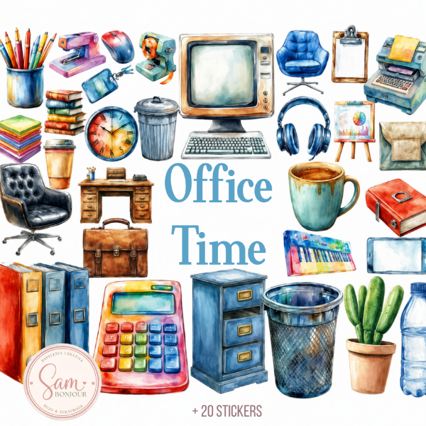 Producto - Stickers: Office time
