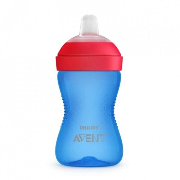 Producto - Vaso con boquilla AVENT Azul 300ml. +9m.