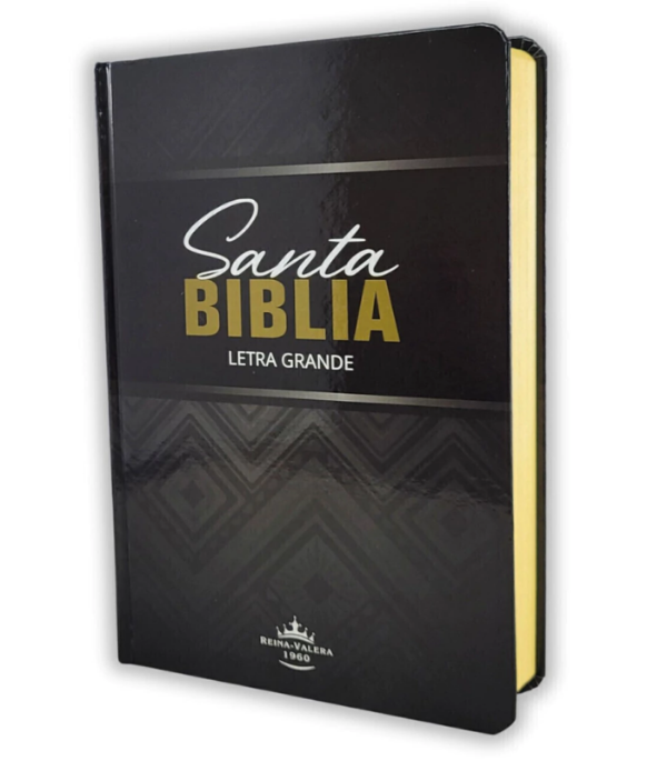 Producto - BIBLIA LETRA GRANDE RVR TAPA DURA NEGRO