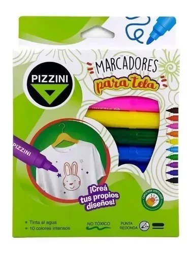 Producto - Marcadores para tela Pizzini x10