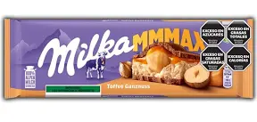 Producto - MILKA MMMAX CARAMELO Y AVELLANA 300GR