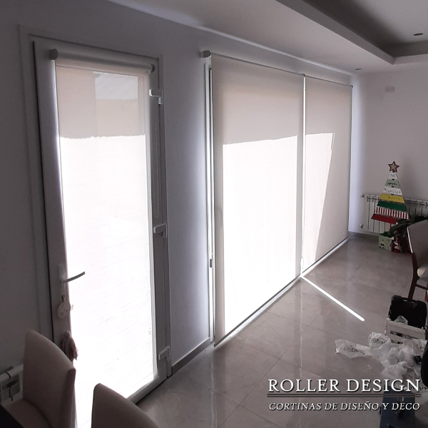 Producto - Cortina Roller Sunscreen Importado (Blanca)
