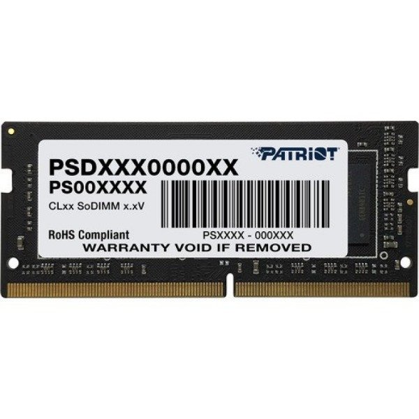 Producto - MEMORIA PATRIOT SIGNATURE LINE SODIMM DDR4 16 GB 3200 MHZ PS001570