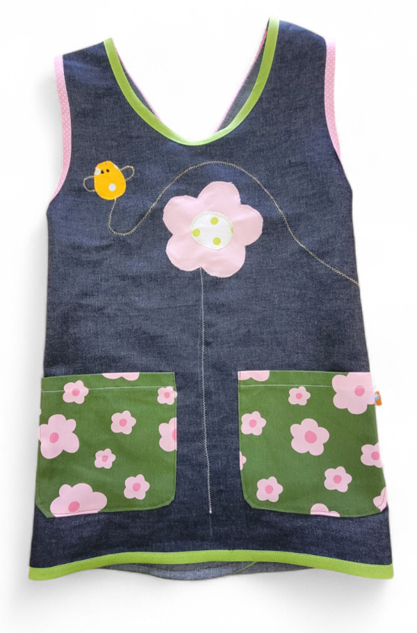 Producto - Abejorrito en flor Pop verde Jean