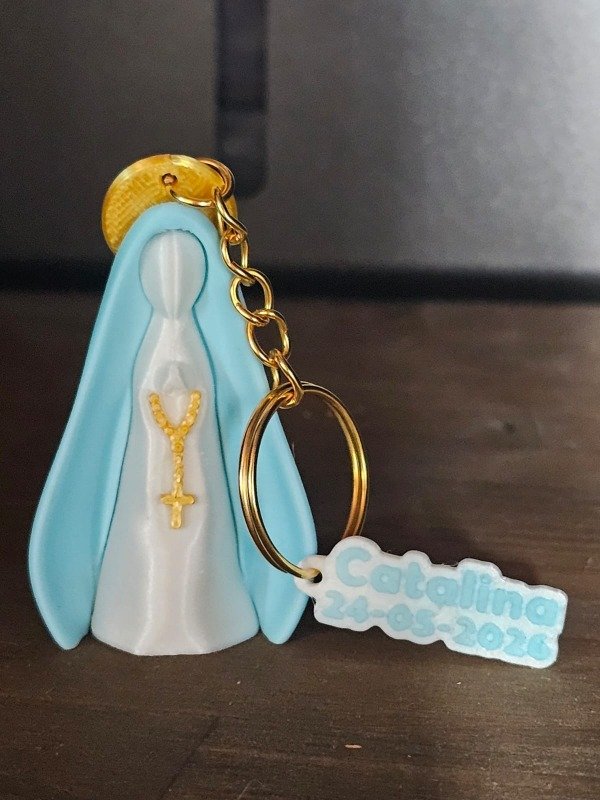 Producto - Pack 10 Llaveros Virgen Comunión Bautismo - 1