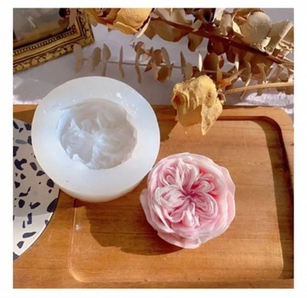 Producto - Molde silicona rosa inglesa