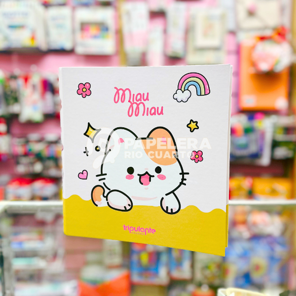 Producto - CARPETA 3X40 MIAU