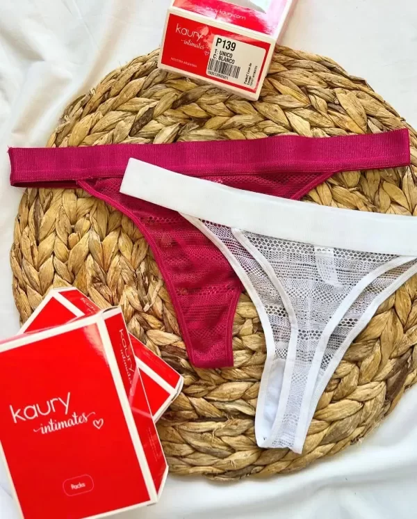 Producto - PACK X2 LESS ENCAJE Y ELASTICO - KAURY