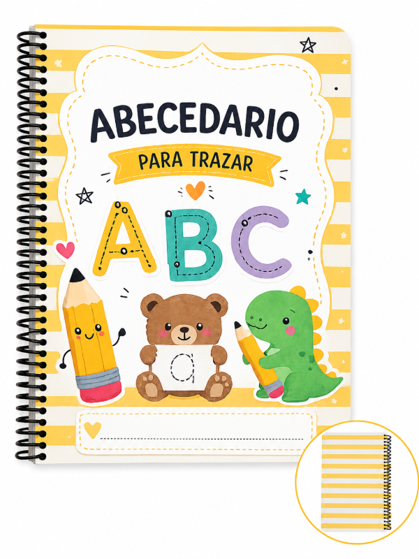 Producto - Cuaderno de Actividades Preescolar+ABC para Trazar - 2