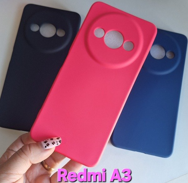 Producto - Fundas silicona con felpa. Redmi A3