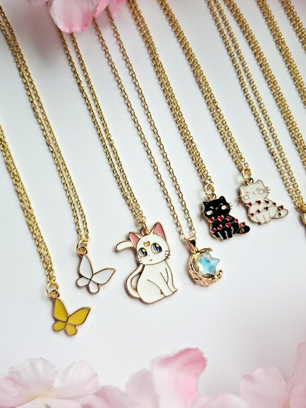 Producto - Collares acero dorado - 2
