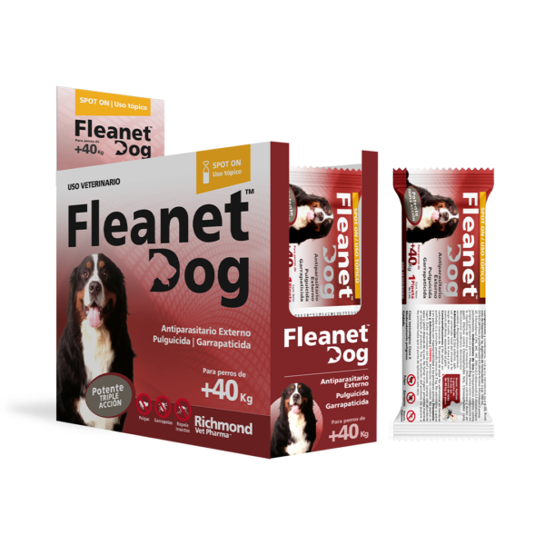Producto - Fleanet Pipeta para perros contra pulgas y garrapatas - 1