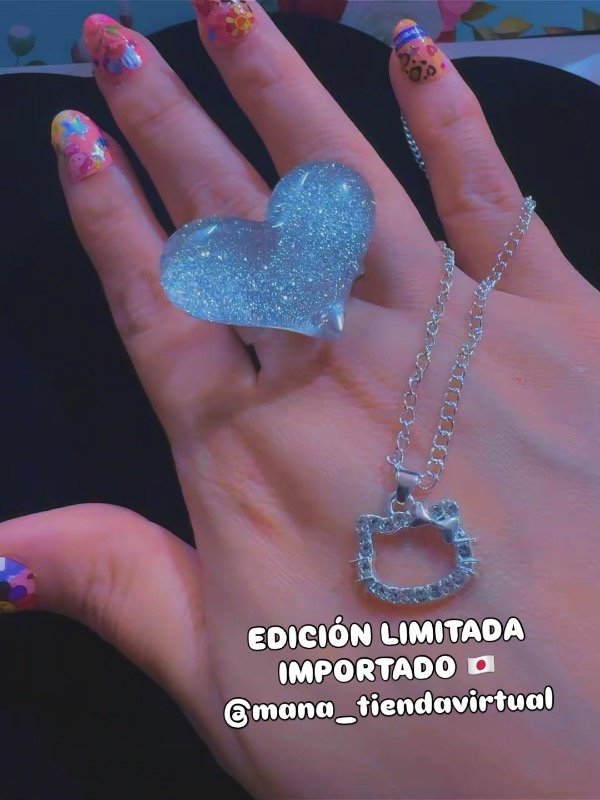 Producto - COLLAR HELLO KITTY FORMA CON STRASS