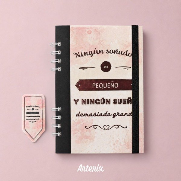Producto - Cuaderno A5 con clip de regalo
