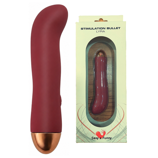 Producto - Vibrador Punto G Lyra Sexy Funny 13.5cm (Recargable) - 0
