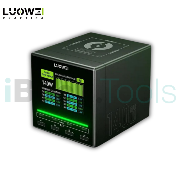 Producto - Cargador Multi puertos estacion RAPTOR - 8 Puertos LuoWei LW-U1