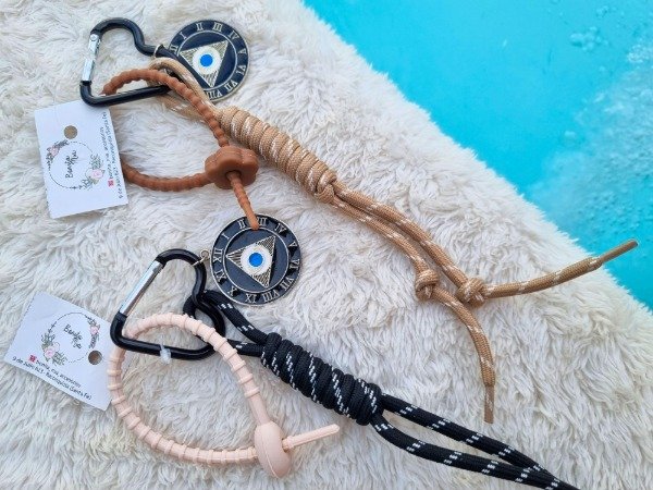 Producto - LLAVERO BAG CHARM MEDALLA OJO