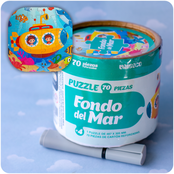 Producto - Rompecabezas Fondo del Mar - 70 piezas