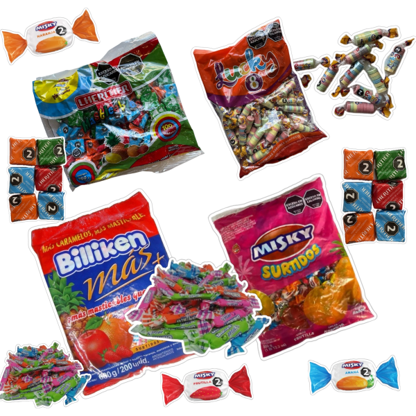 Producto - Combo golosinas para piñata x120