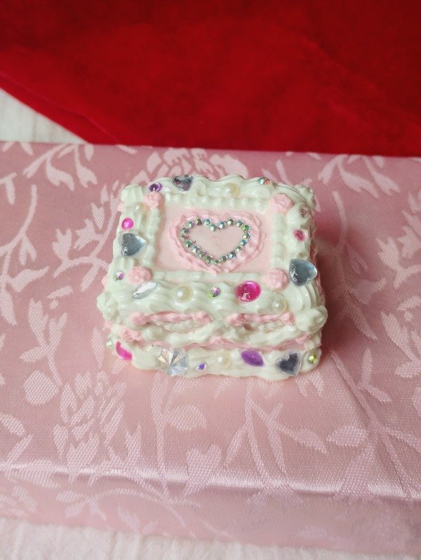 Producto - Torta Rectangular Bedazzled Rosa - 1
