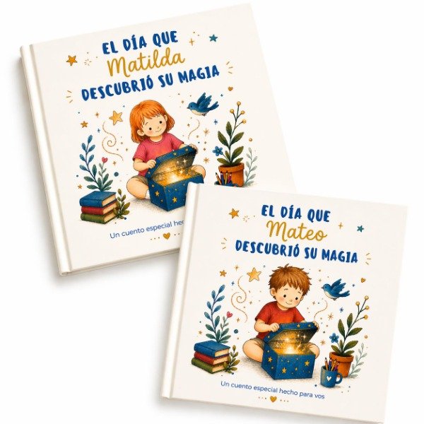 Producto - El día que " . . . " descubrió su magia - TAPA BLANDA