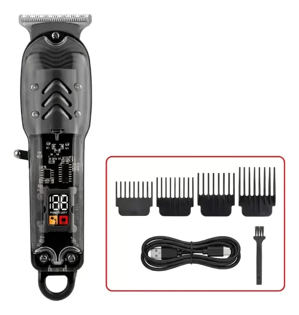 Producto - Máquina cortapelo y afeitadora recargable GYT-999