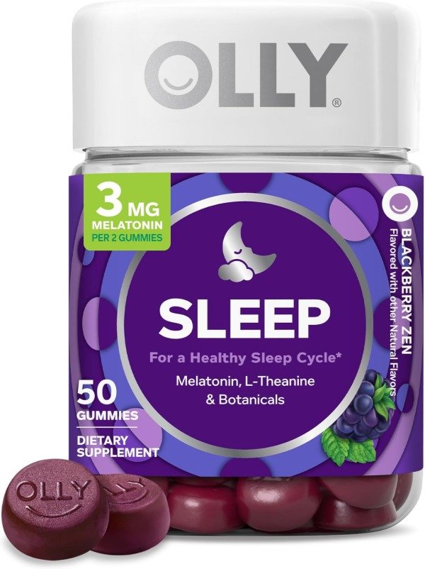 Producto - OLLY Gomitas para dormir 3mg melatonina (50 gomitas) - 9