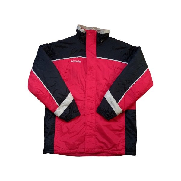 Producto - Campera "Columbia" Rojo y Negro