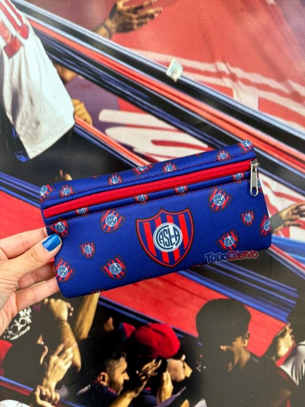 Producto - CARTUCHERA NEOPRENE SAN LORENZO CON CIERRE