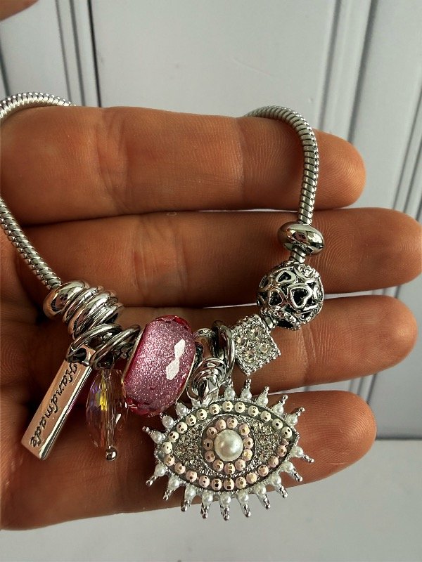 Producto - Pulse Pandora Ojo Silver Pink